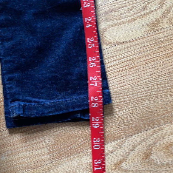 BCBG stretch cord pants skinny navy - Picture 3 of 4